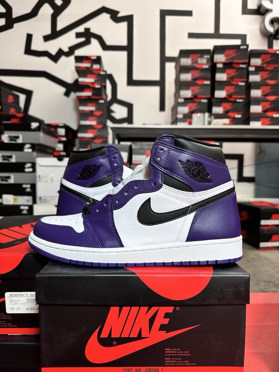靴 NIKE aj1 RETRO HIGH OG COURT PURPLE Air Jordan 1 Retro High OG 'Court Purple 2.0' | eBay