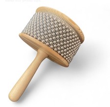 Wooden Cabasa Percussion Instrument