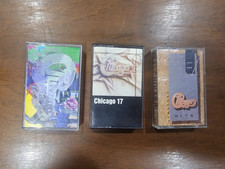 Lot of 3 Chicago Cassette Tapes