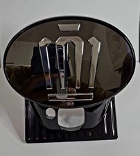 Crown Black Silver emblem/overlay w/ OEM Base...