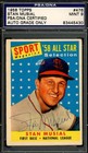 Stan Musial Mint 9 PSA DNA Vintage Signed 1958 Topps All Star Autograph