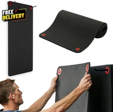 Hanging Exercise Mat Fitness Yoga Mat Reinforced Holes Commercial Grade