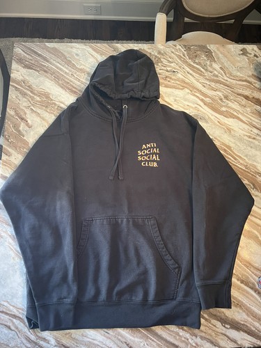 Anti Social Social Club Sadboyz Miles De Rosas Hoodie Black Men's - US