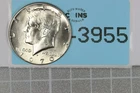 1970-D KEY DATE SILVER BU 50C KENNEDY HALF DOLLAR TYPE COIN RAW-3955
