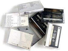 Lot of 5 Used TDK SA90 Super Cassette Tapes 90min High Bias Type II CrO2 IEC II