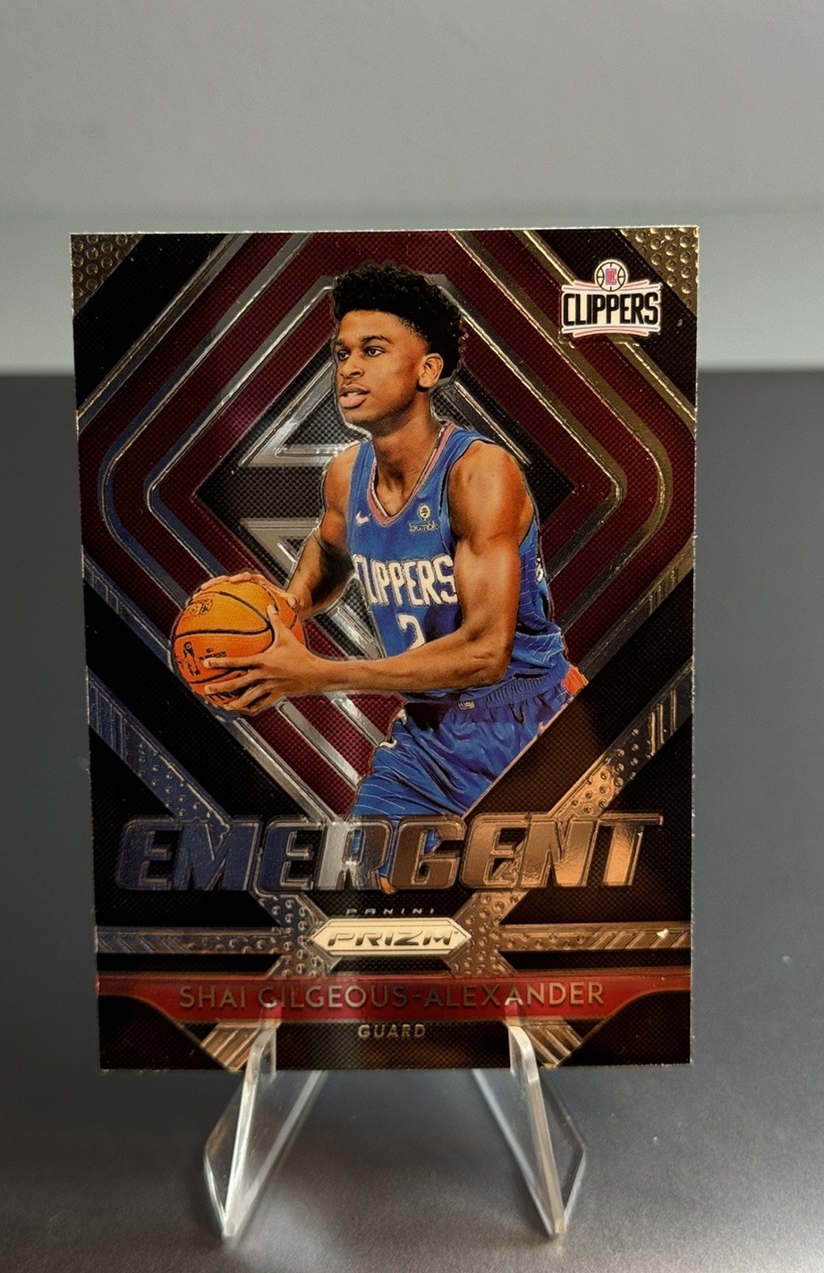 2018-19 PANINI PRIZM EMERGENT #11 SHAI GILGEOUS-ALEXANDER RC