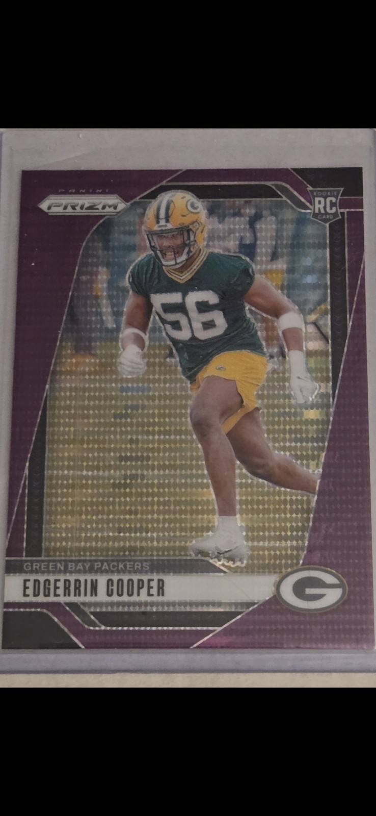 🏈2024🔥Panini Prizm Rookies Edgerrin Cooper #331🔥Purple Pulsar Prizm🔥👀💯