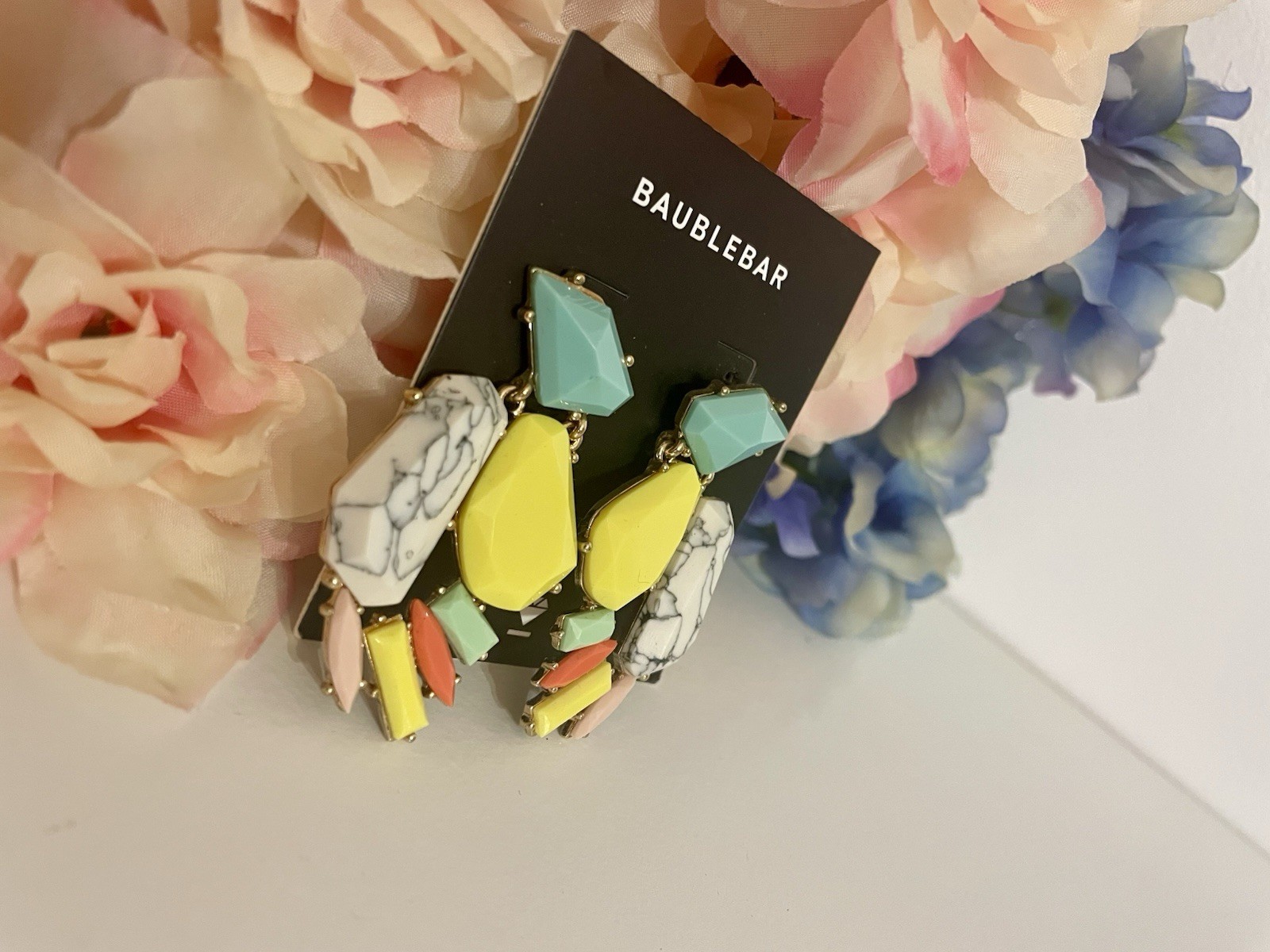 Baublebar Multicolor Statement Earrings. About 2.… - image 2