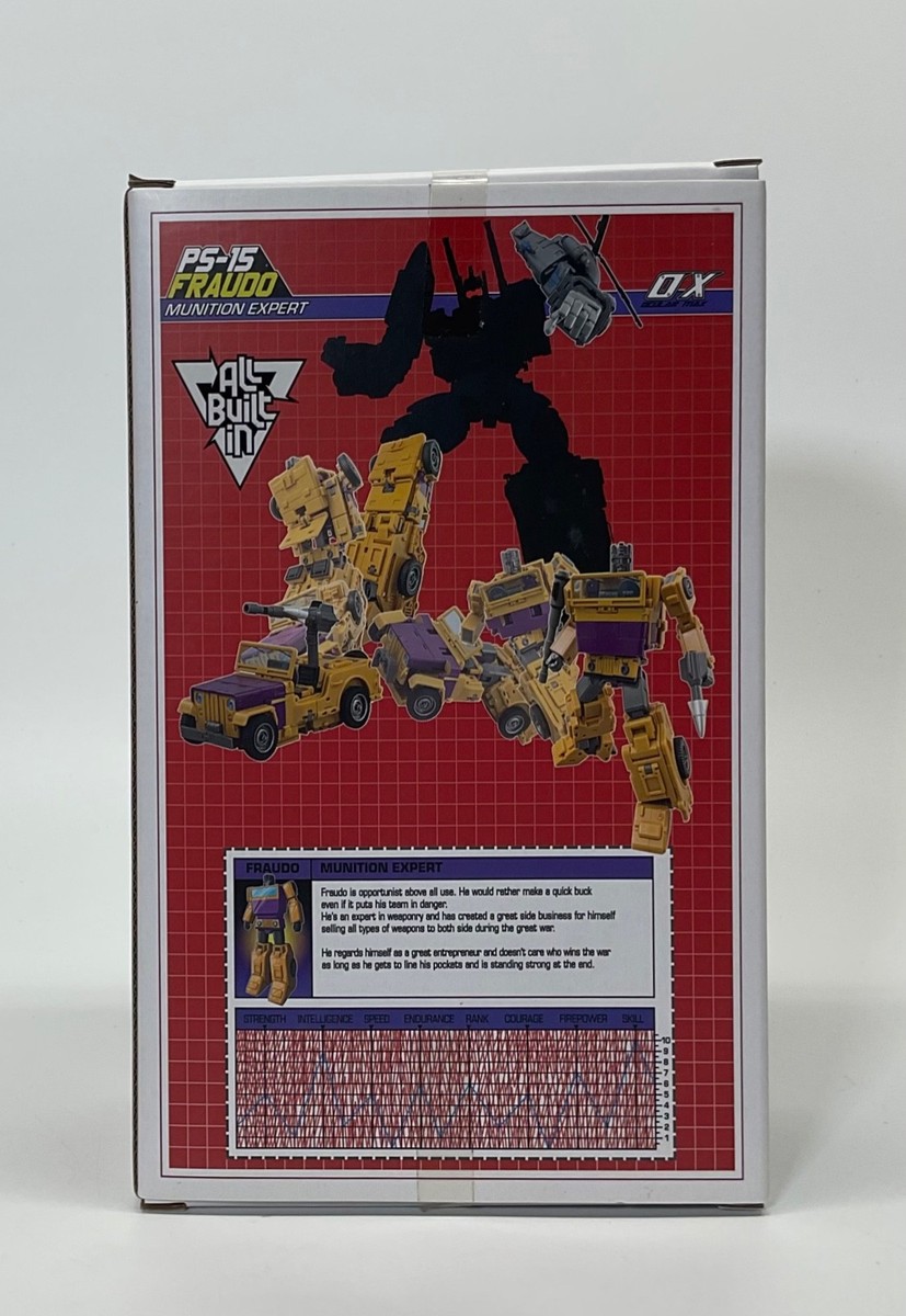 Mastermind Creations Ocular Max PS-15 FRAUDO Masterpiece G1
