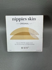 Nippies Skin Original B-SIX Nipple Cover Creme Color Size 1 S/M (3”) A-C Cups