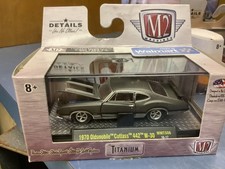 M2 Machines Titanium Wmts06 1970 Oldsmobile Cutlass 442 W-30 164 2016 16800 M2 Machines Titanium Wmts06 1970 Oldsmobile Cutlass 442 W-30 164 2016 16800