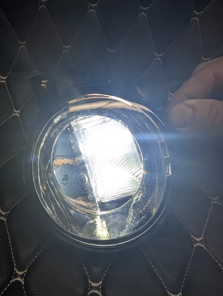 Lámpara de parachoques LED antiniebla para conductor izquierdo 14-18 Infiniti Q50/16-19 QX60 CAPA NOB Foto 2 de 4