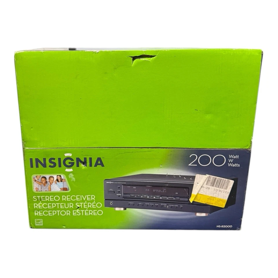 Insignia NS-R2000 Home Theater Stereo Receiver Brand New Sealed in Box - Image 2 of 4