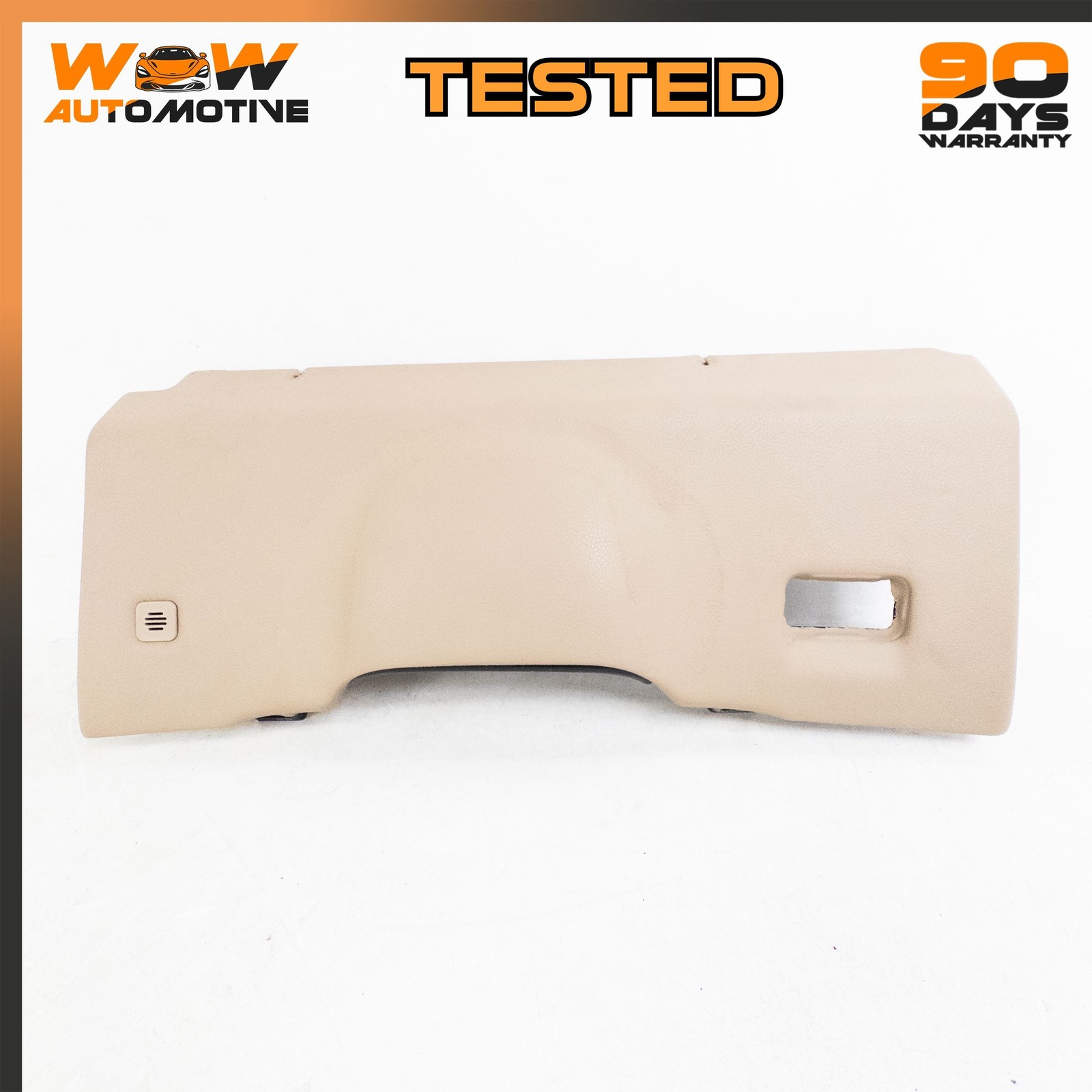 05-13 CHEVROLET CORVETTE C6 LEFT DASHBOARD LOWER KNEE TRIM PANEL BOLSTER OEM  