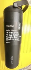 Owala FreeSip 30 Oz Stainless Bottle Leak-Proof, Straw & Wide Mouth Sip- New