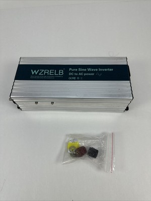 READ 1200W Pure Sine Wave Inverter Power Converter 12V to 120V Truck Camp Car RV
