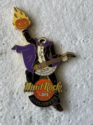 Hard Rock Cafe Gatlinburg Halloween Headless Horseman Pin