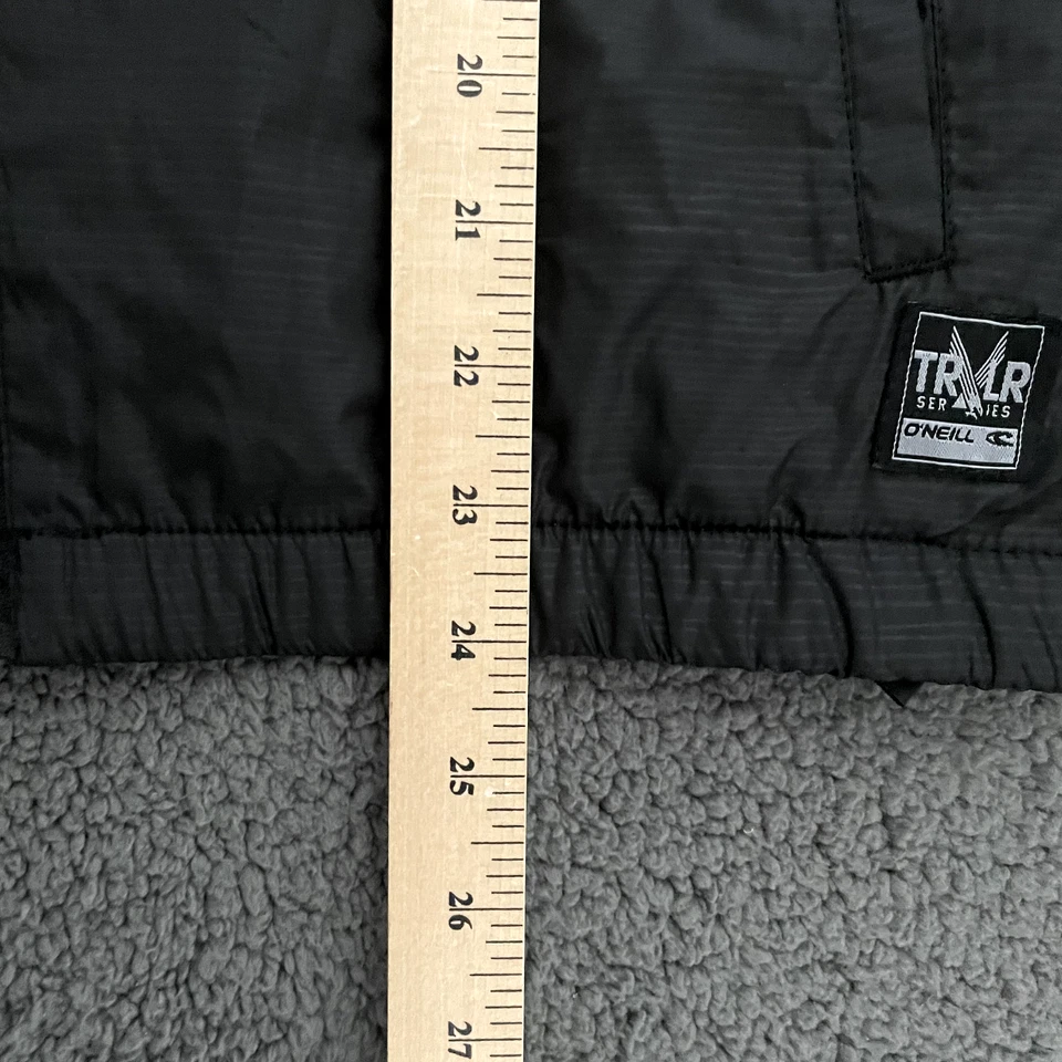 Chaqueta O'Neill Niños Mediana Negra Cremallera Completa Sudadera con Capucha Viaje Aire Libre Playa Foto 3 de 4