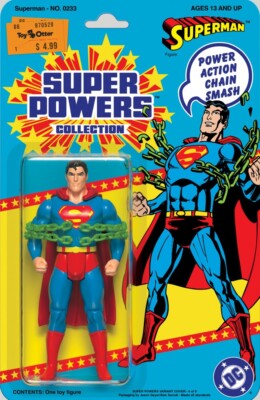 SUPERMAN #233 CVR D ALEX SAVIUK & JASON GEYER ACTION FIGURE FACSIMILE VARIANT