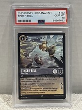 2023 Disney Lorcana EN 1 Tinker Bell 193 PSA 10 GEM MINT