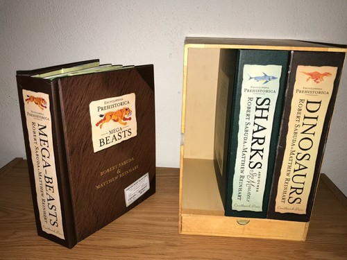 ENCYCLOPEDIA PREHISTORICA POP UP BOOK BOXED SET, DINOSAURS SHARKS: SABUDA | eBay