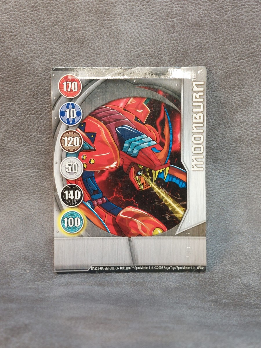 Bakugan Red Pyrus Helix Dragonoid 710g + Random Card | eBay