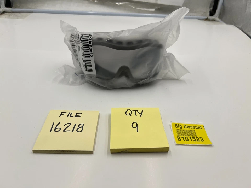 QTY 9 UVEX by Honeywell Strategy Goggle S3810 Indirect Vent Neoprene Headband - Image 4 of 4