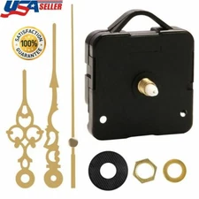 DIY Replacement Wall Clock Quartz Movement Mechanism Fittings Parts Collectibles