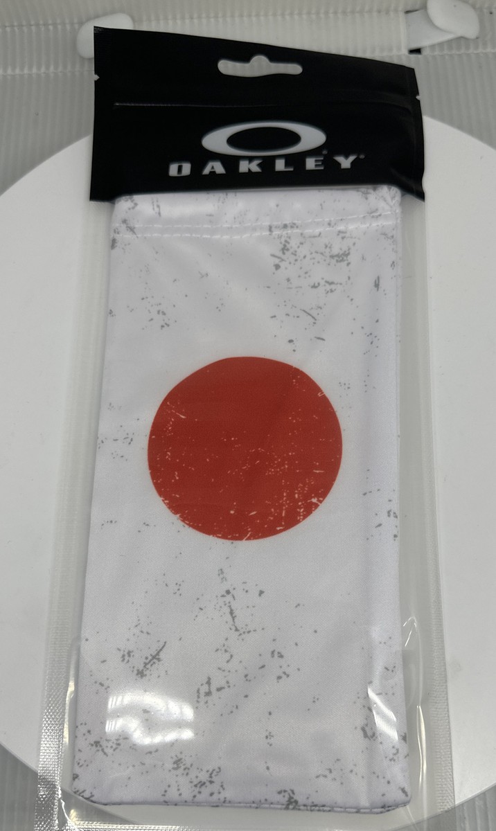 Oakley microfiber HDO Cleaning bag/pouch Japan. Flag. New | eBay