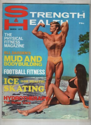 Strength & Health Mag Ell Darden Dale Brady Bob Hoffman March 1970 090821nonr