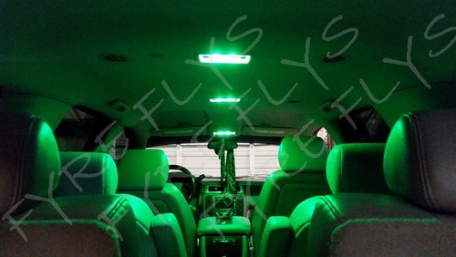7x Green LED lights interior package kit for 2009-2013 Mazda 6 Mazda6 MS1G - 第 4/6 張圖片