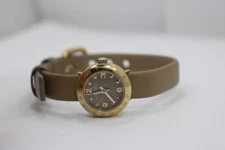 Marc by Marc Jacobs - Henry Dinky Taupe Leather Ladies Watch MBM1251 New Batt