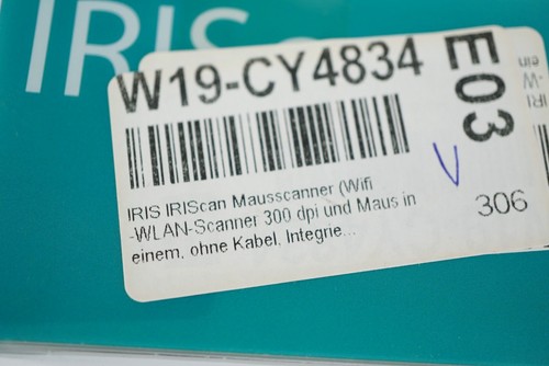 IRIS All-in-one kabelloser WiFi Mausscanner Mouse Scanner 300 dpi #31 - Bild 2 von 2
