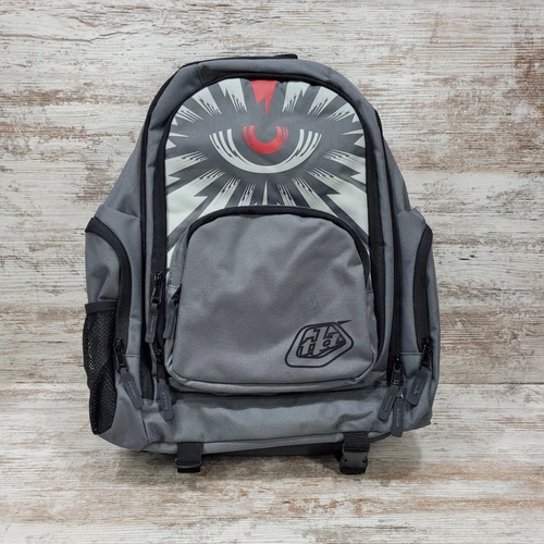 Troy Lee Designs Race Gear Backpack Multi Compartment Gray