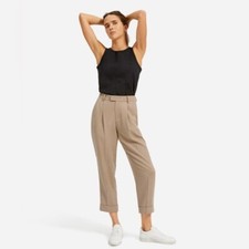 EVERLANE The Put-Together Pleat Pant Size 0