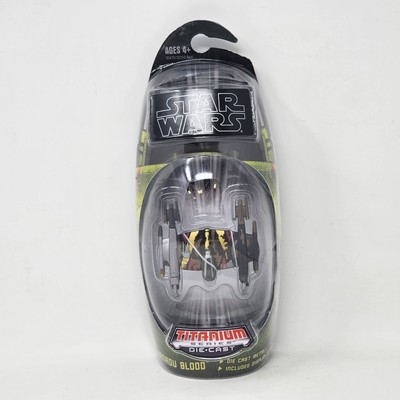 Hasbro Star Wars Titanium Xanadu Blood Die Cast Micro Machines Galoob New 2009