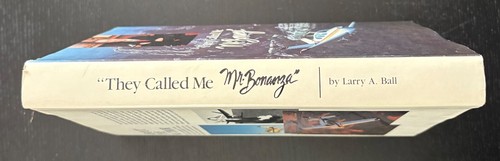 THEY CALL ME MR. BONANZA - LARRY A. BALL - 1ST ED. - SIGNED - 1990 - DJ. - 第 2/19 張圖片