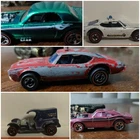 Vintage Hot Wheels Paddy Wagon 3, State Police, Heavy Chevy, Nitty Gritty Kitty