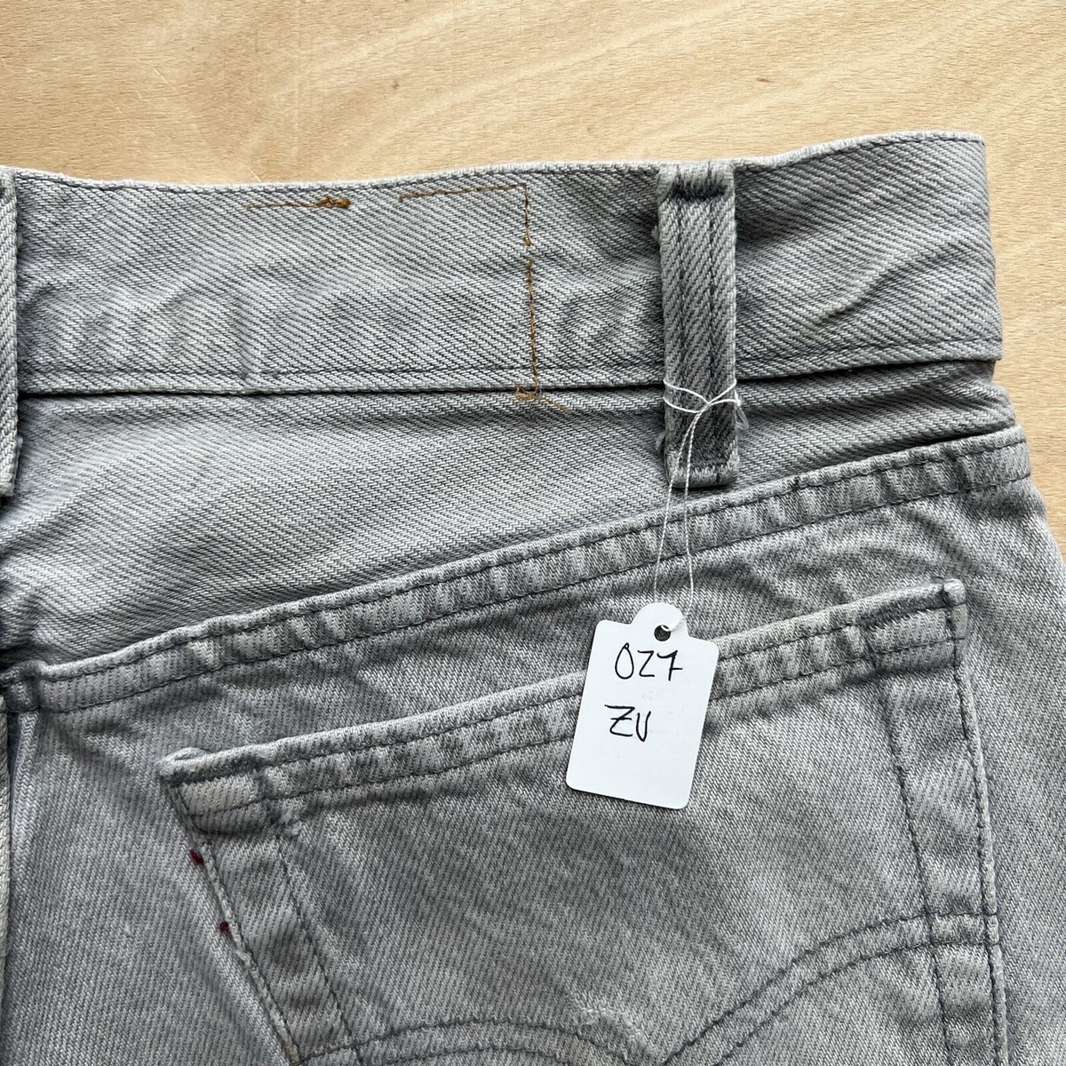 Vintage Levis 701 Jeans 28 Gray 80s Denim Made in USA Vintage Levis 701 Jeans 28 Gray 80s Denim Made in USA