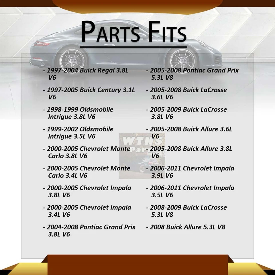 Extremos de barra de amarre exterior delanteros 2x para Pontiac Grand Prix 2004 2005 2006 2007 2008 3,8 L Foto 2 de 4