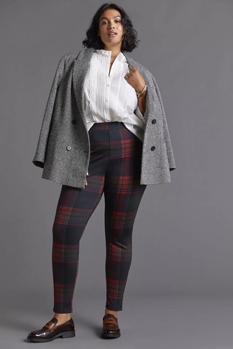 Anthropologie Sanctuary Runway Plaid 