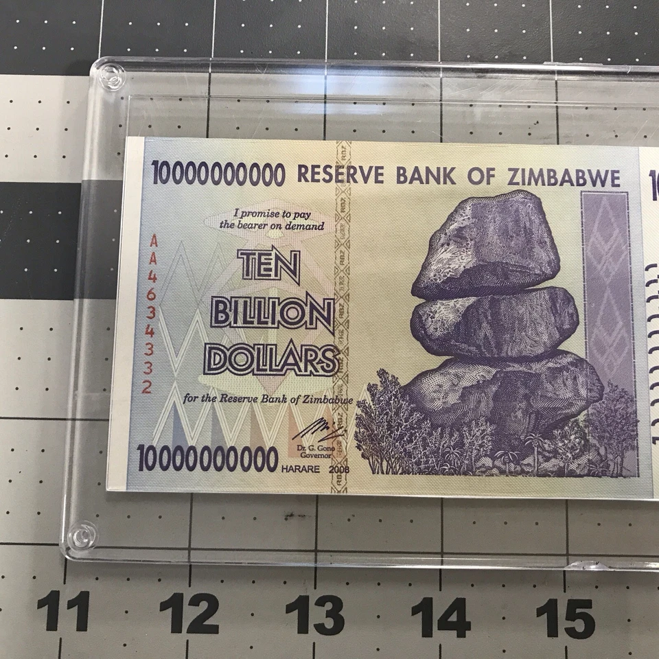 10,000,000,000  Zimbabwe bill, high grade - Image 2 of 4