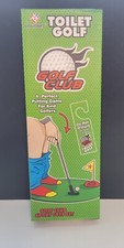 Goodly Sports TOILET GOLF Practice Putting in Restroom Bathroom Game Set FUN