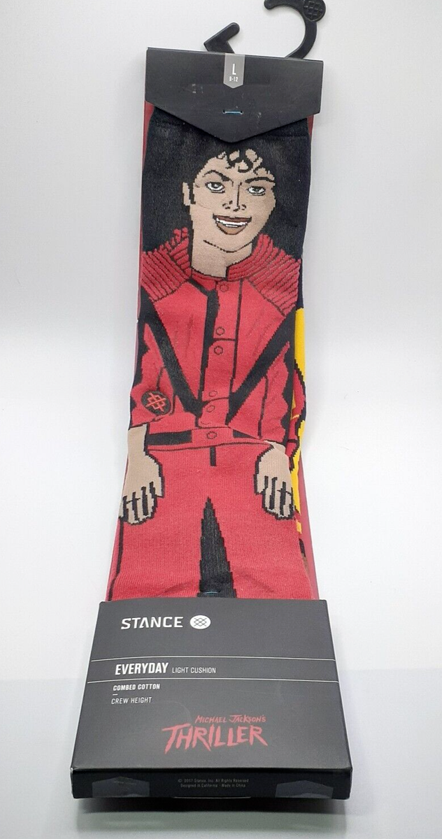 L 9-12 Michael Jackson Thriller Stance Sideline Socks for sale
