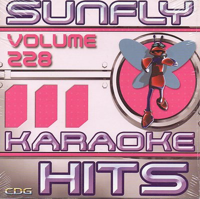 Sunfly Karaoke Hits - SF228 - Karaoke Pop Chart Hits CDG Disc