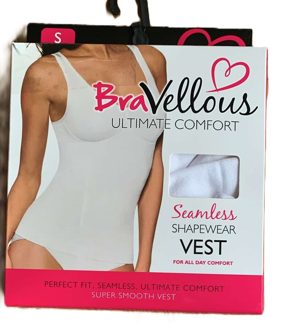 BraVellous Ultimte Comfort Seamless Shapewear Body Shaping Vest S