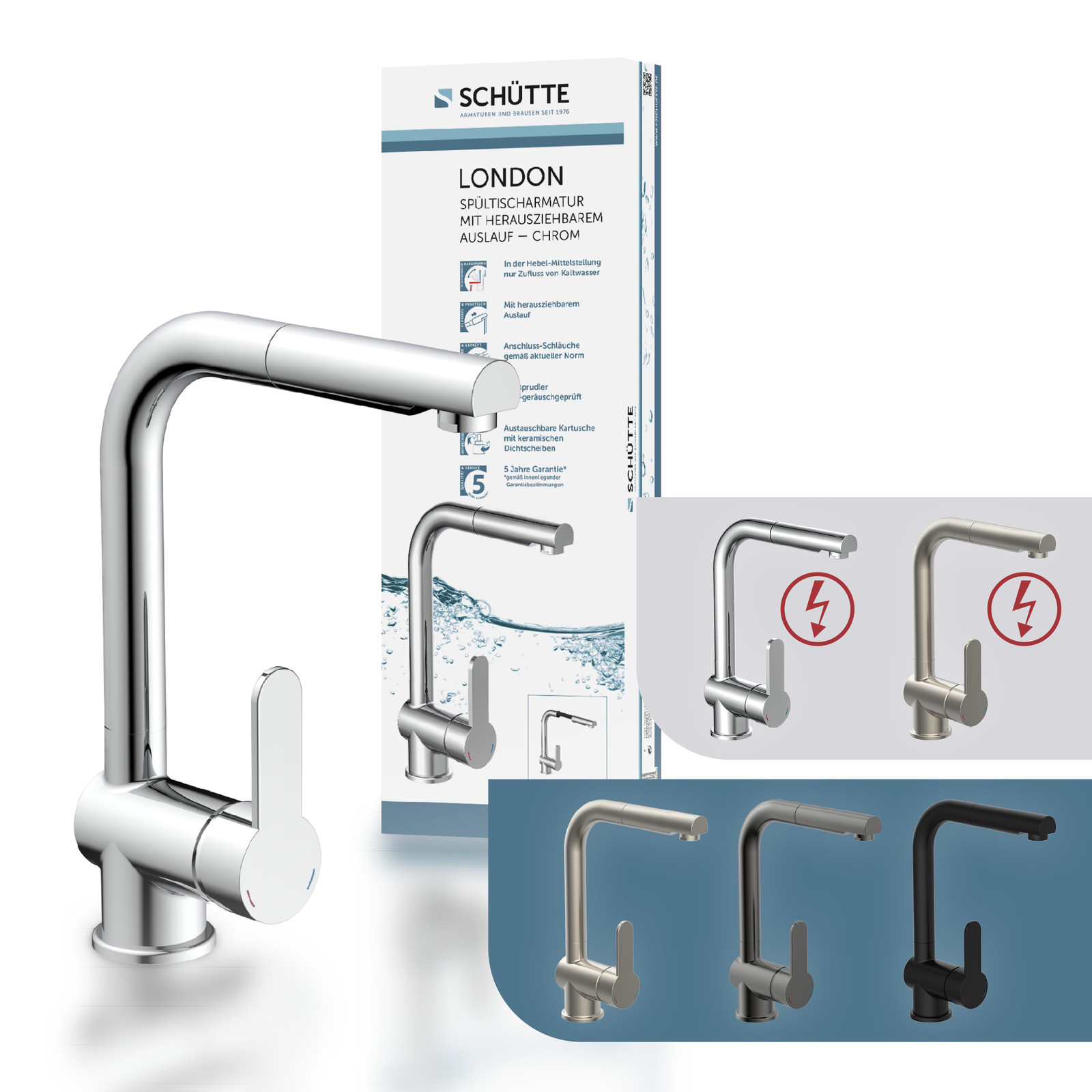 Spültischarmatur Wasserhahn Küche Armatur Küche Küchenarmatur Mischbatterie