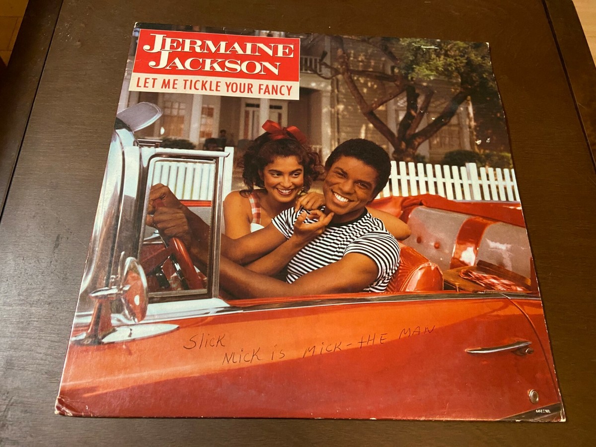 Jermaine Jackson~Let me tickle your fancy~VG+~Jackson Five Michael