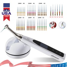 Wireless Dental Endo Motor 16:1 Contra Angle Reciprocating / 1 Pack Niti File po
