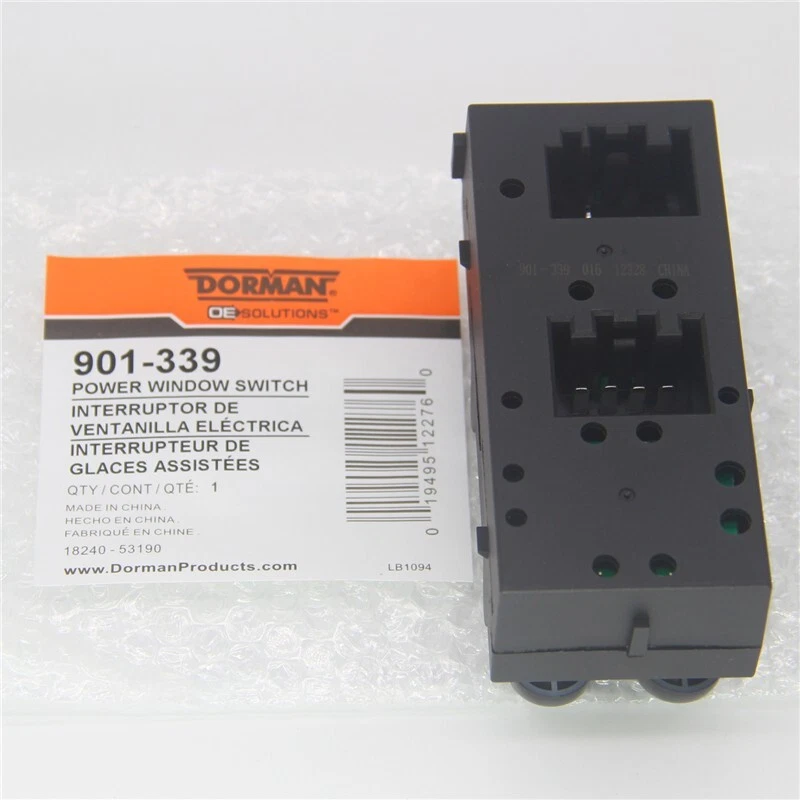 Interruptor de ventana eléctrica maestro delantero lado izquierdo del conductor para camioneta Ford F150 Mercury Foto 2 de 4